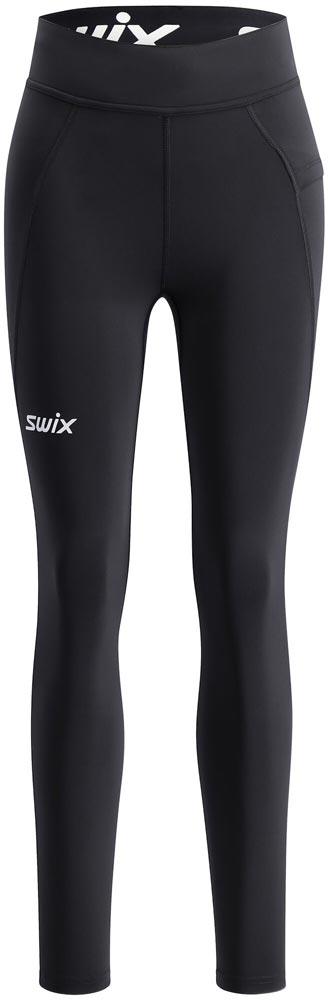 Swix Swix Pace High Waist Tights W Dame Svart XL | Løpetights