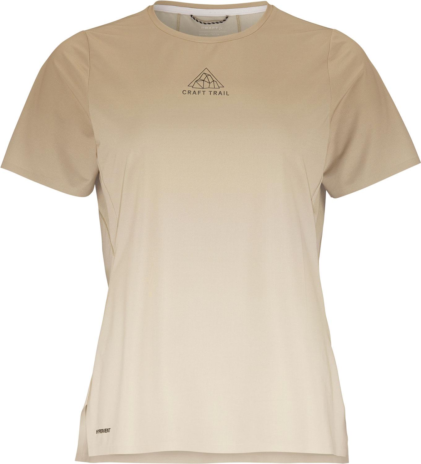 Craft Craft PRO Trail SS Tee 2 W Dame Beige XL | T-skjorte