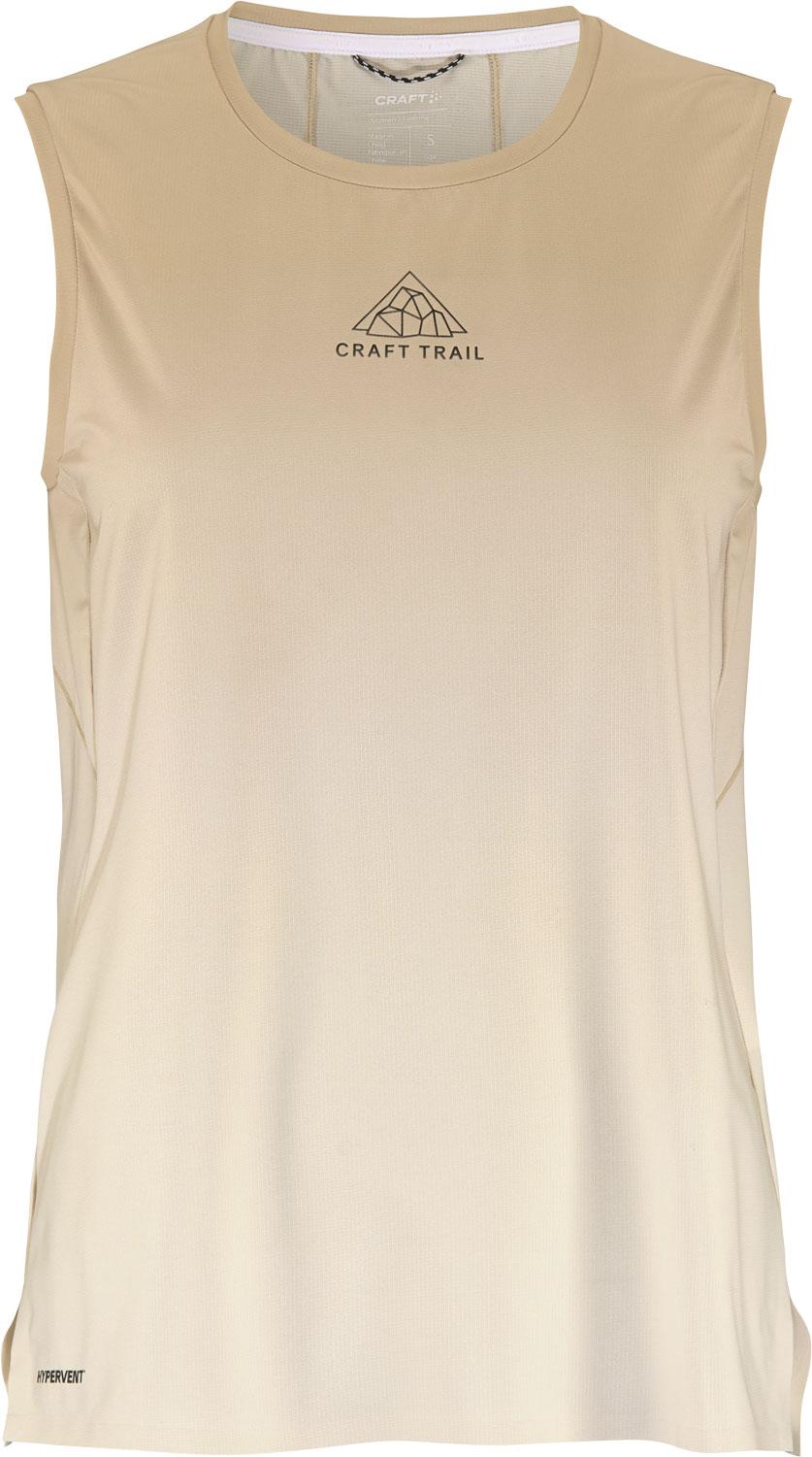 Craft Craft PRO Trail Singlet 2 W Dame Beige L | T-skjorte