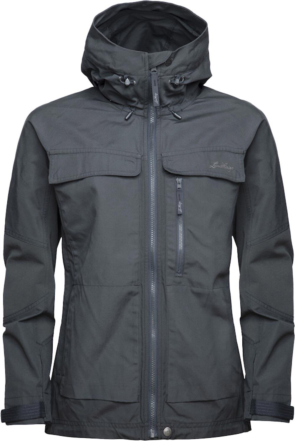 Lundhags Lundhags Authentic Jacket W Dame Mørkegrå XS | Turjakke