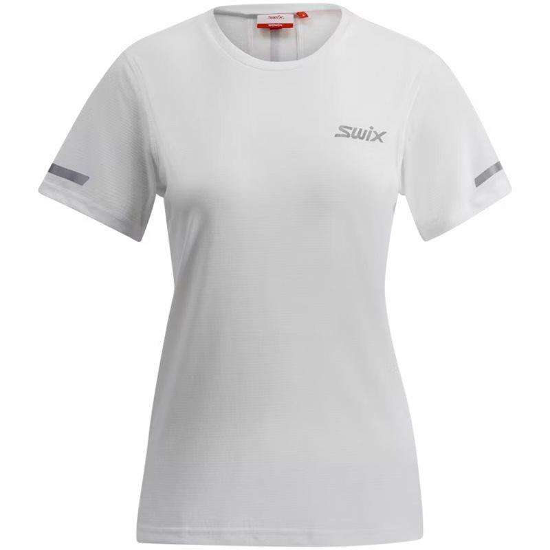 Swix Swix Pace Short Sleeve W Dame Hvit S | T-skjorte