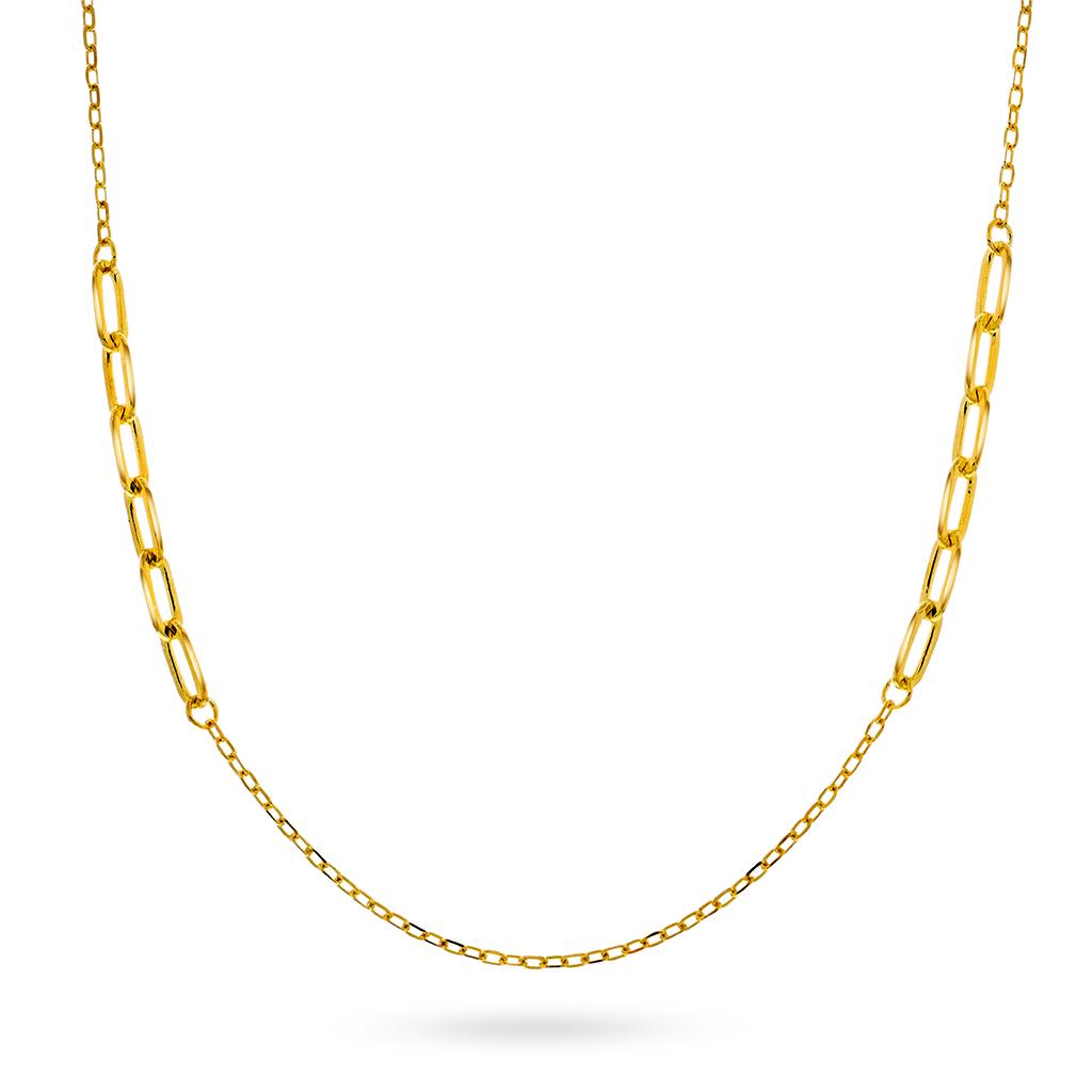 Pan Jewelry Pan Jewelry, Kjede i forgylt 925 sølv, 85 cm