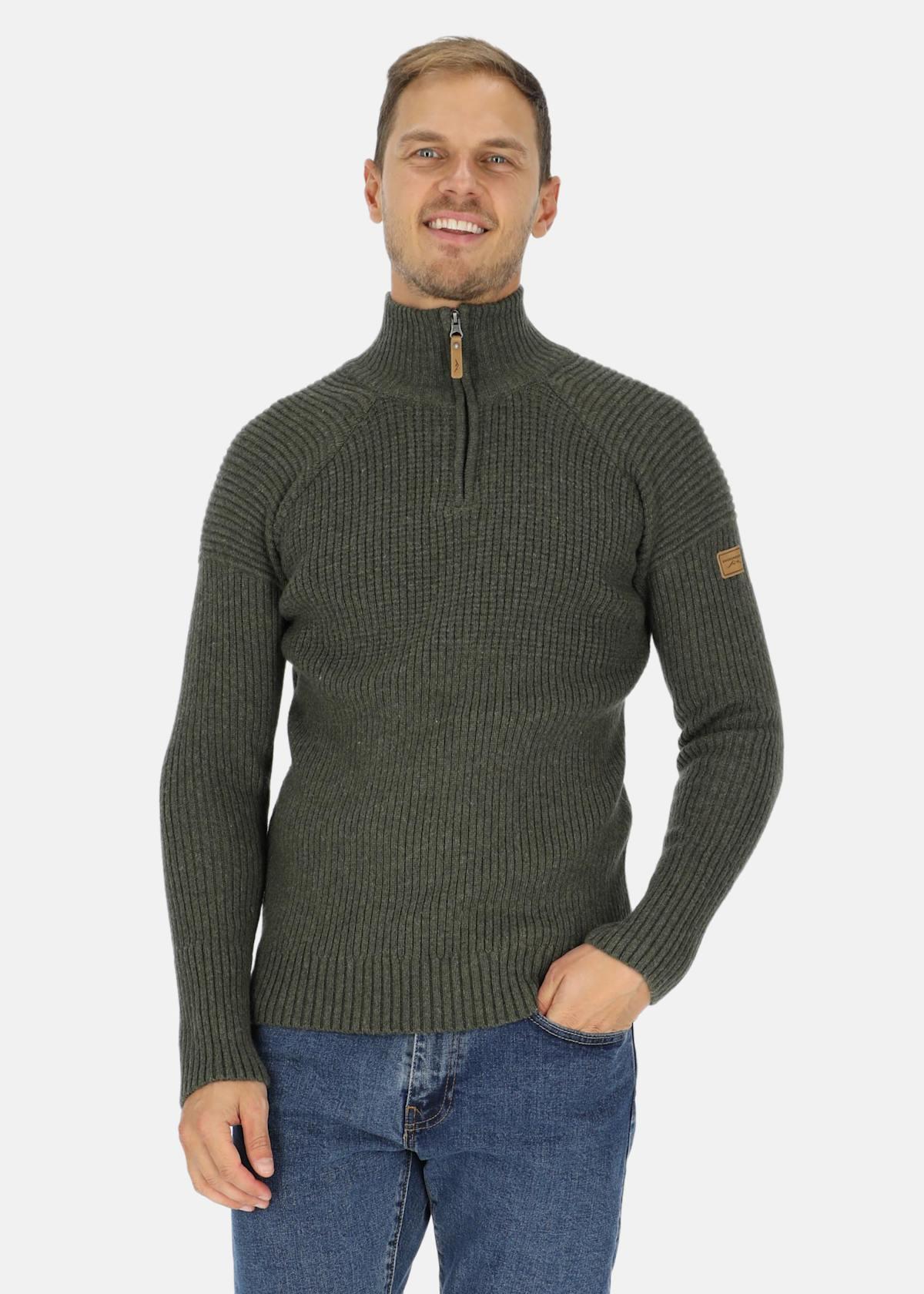 Swedemount Nordkap Wool Sweater Half Zip