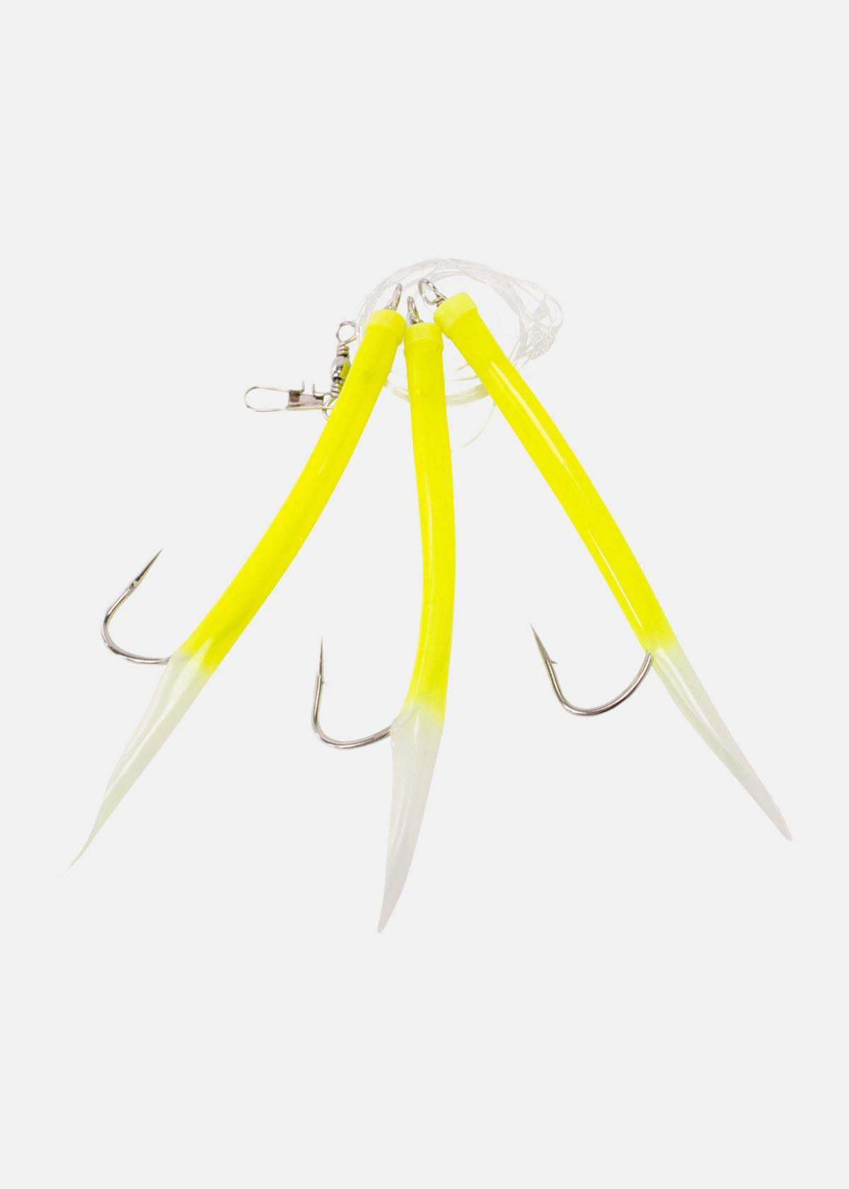 Wiggler Gummi Makk Gul/Lys Rigg #12/0