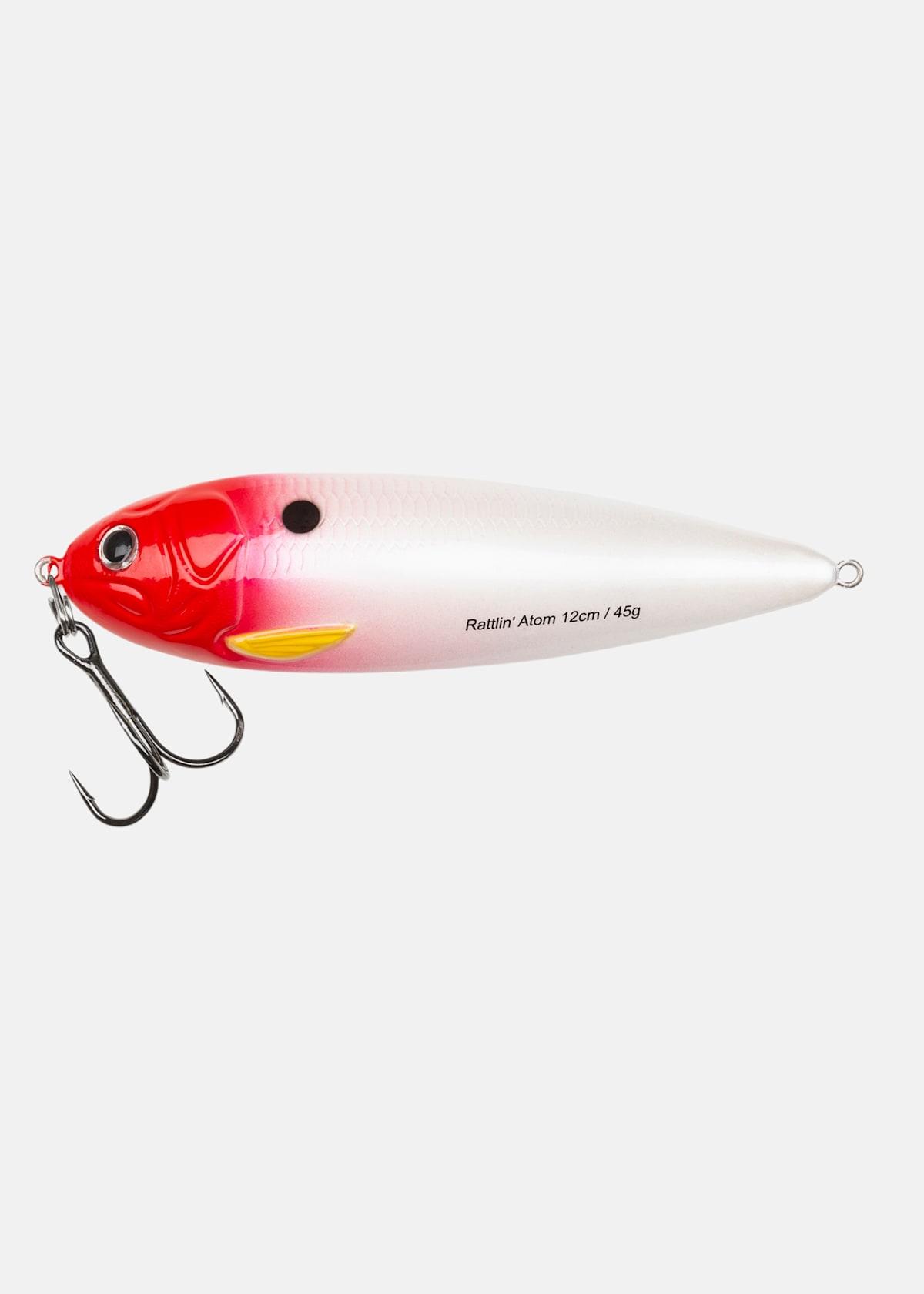 Abu Garcia Rattlin Atom 9.5cm Red Head
