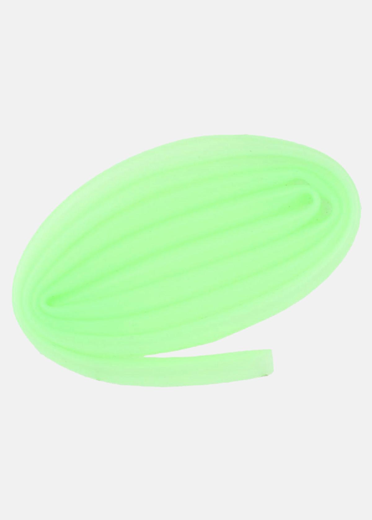 Wiggler Silikonslang lys limegrön 4mm