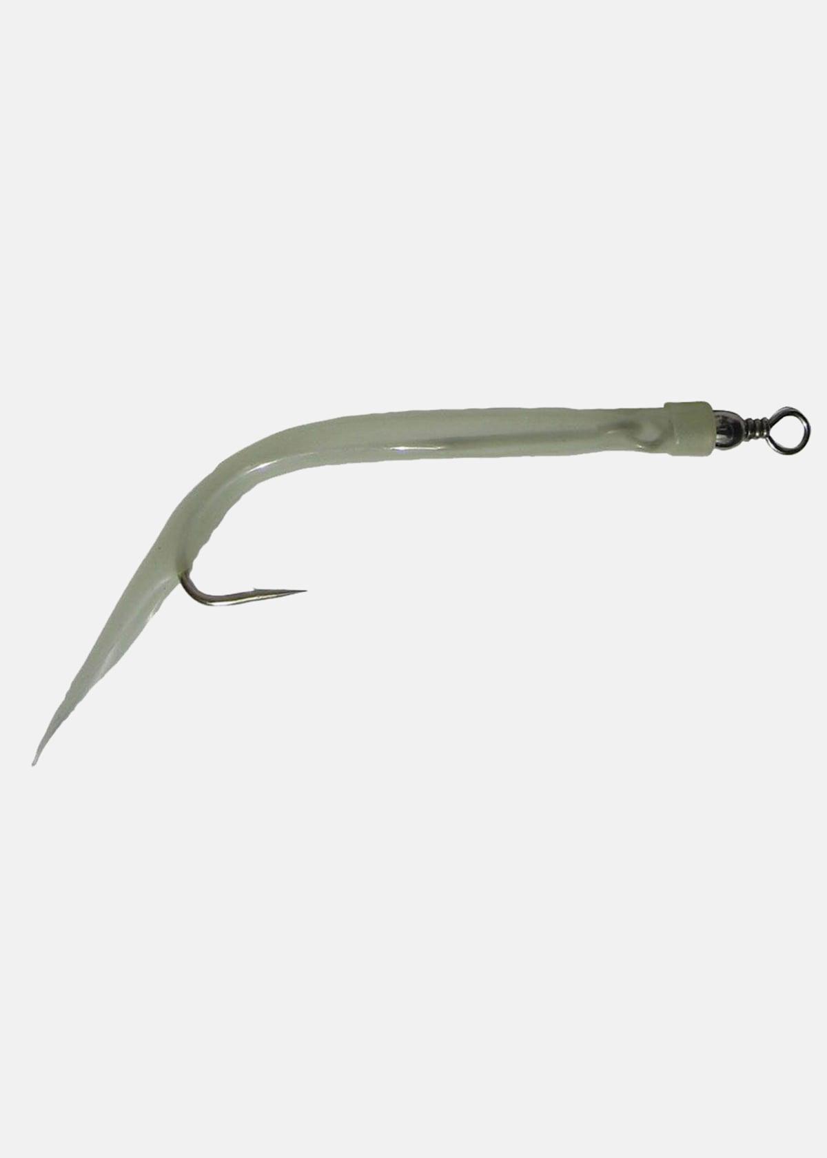 Wiggler Gummi Makk Nat/Lys Rigged #8/0