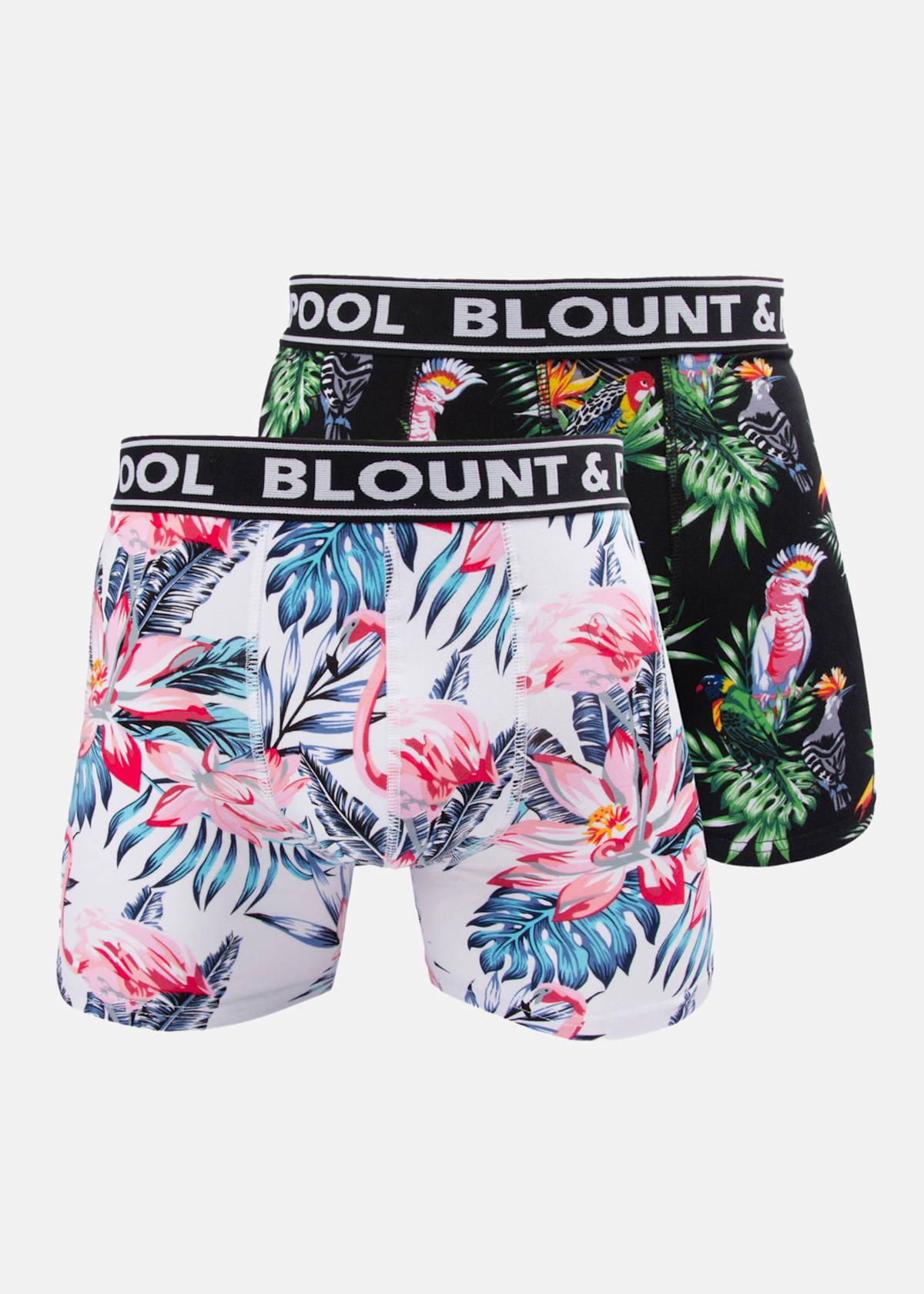 Blount & Pool Boxer Shorts Cacadua 2-pack