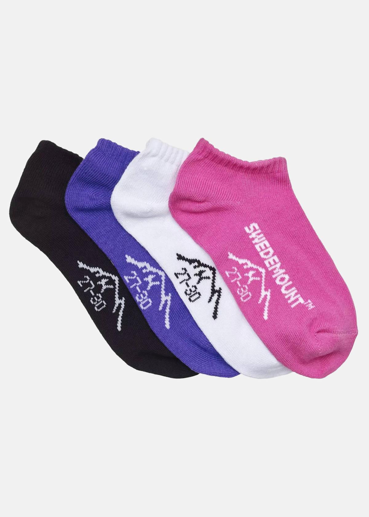 Swedemount Kids Ankle Socks 4-Pack