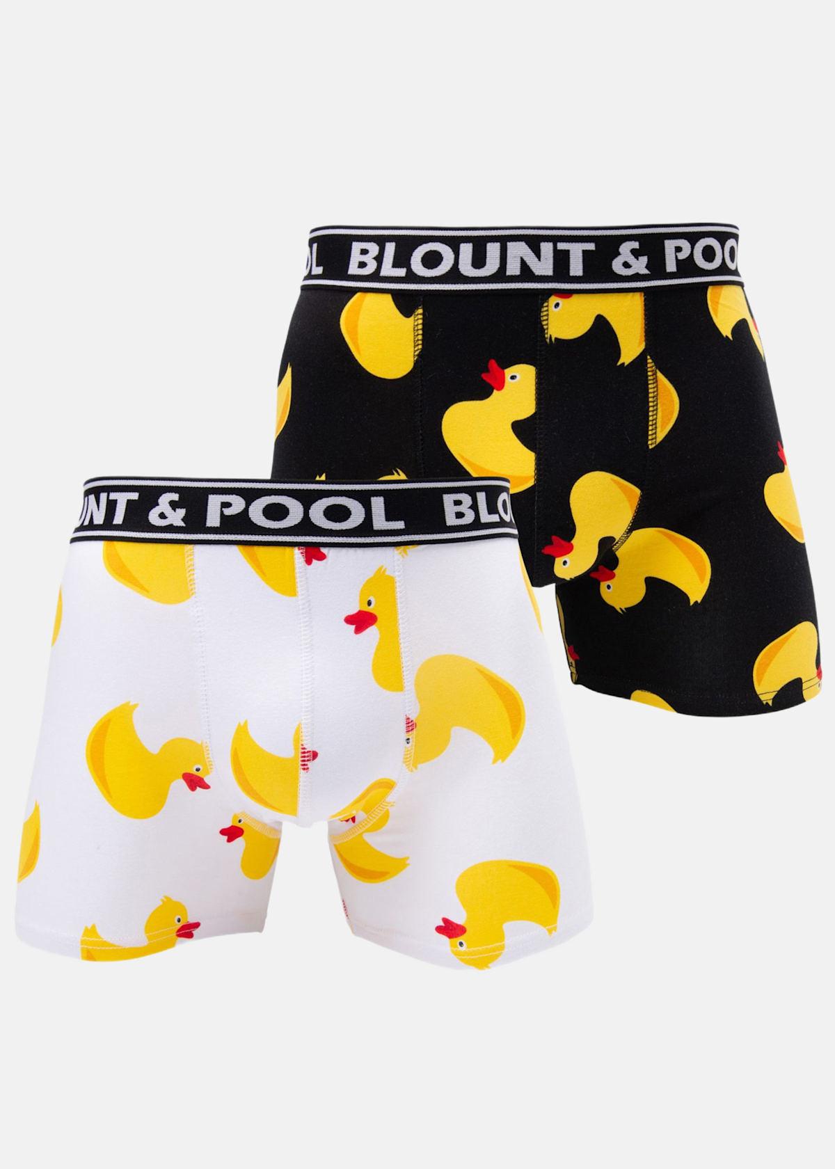 Blount & Pool Boxer Shorts Yellow Duck 2-pac