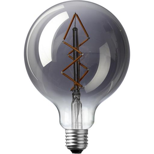 Nielsen Light Nielsen Globe Zig Zag Ø125 mm LED 6W/922 (40W) E27, dimbar, mørktonet