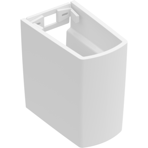 Villeroy & Boch Villeroy & Boch halvsøyle, rengjøringsvennlig, hvit
