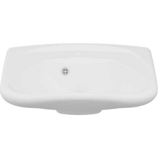Pressalit Pressalit Care Matrix Curve håndvask, 60 x 49 cm, Hvit