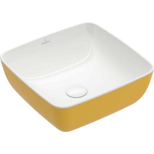 Villeroy & Boch Villeroy & Boch Artis toppmontert servant, 41x41 cm, gul