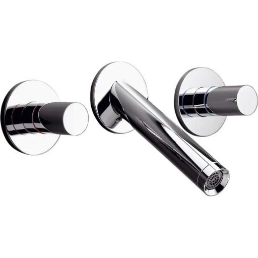 Hansgrohe Axor Starck 3-hulls servantbatteri, 125 mm tut, krom
