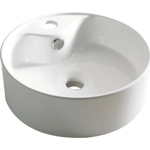Bathco Viena toppmontert servant, 39x39 cm, hvit