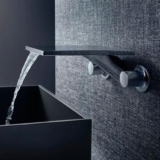 Hansgrohe Axor Massaud 3-hulls servantarmtur, 262 mm tut, krom