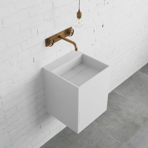 Copenhagen Bath Copenhagen Bath Enköping servantmøbel, 40x40 cm, med 1 skuff, hvit matt