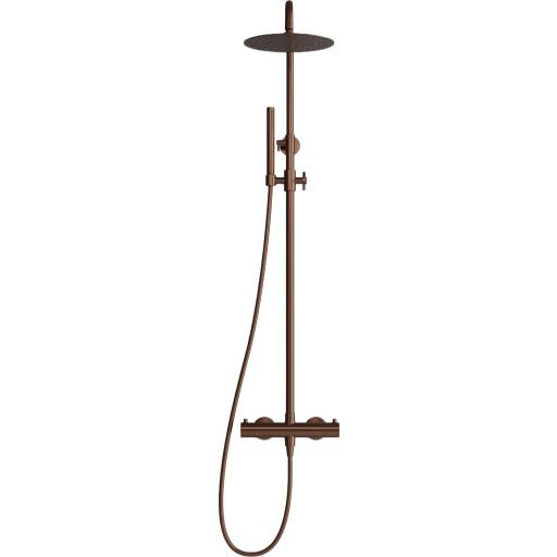 Scandtap Scandtap Pleasure 2 dusjsett, børstet kobber