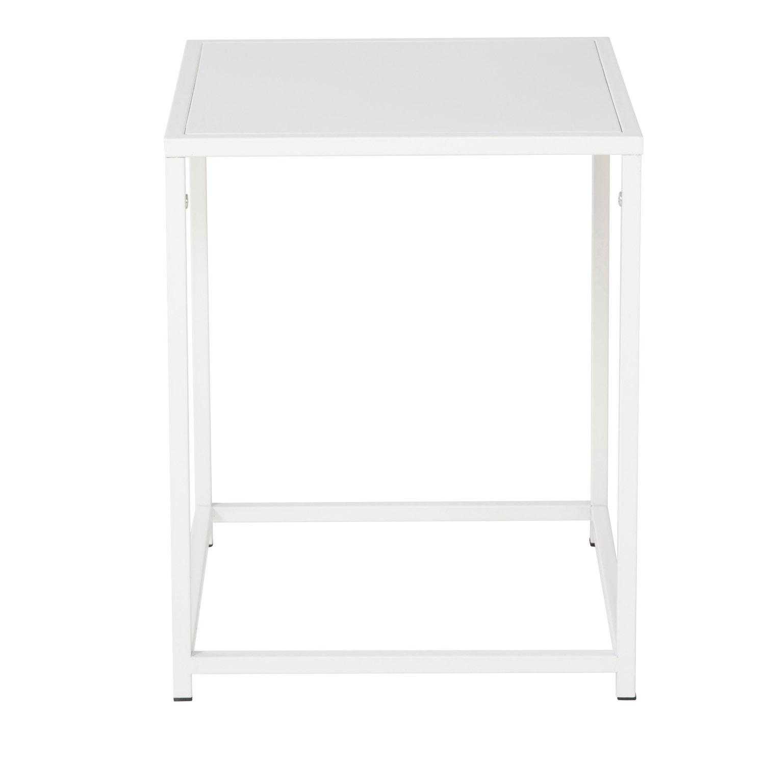 Venture Design VENTURE DESIGN Sidebord i stål - hvitt stål