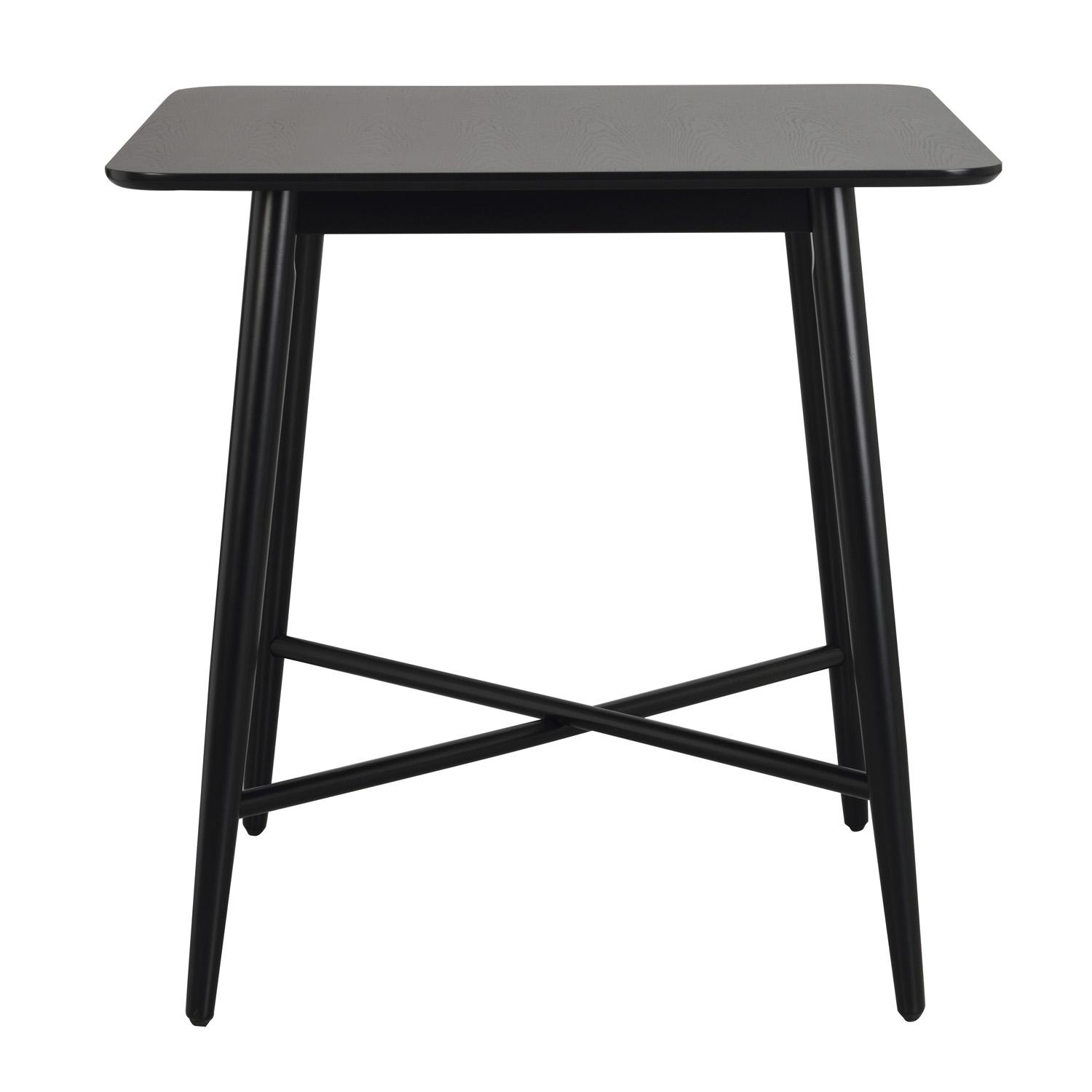 Rowico Home ROWICO Lotta barbord, firkantet - svart ask finer og gummitre (90x90)