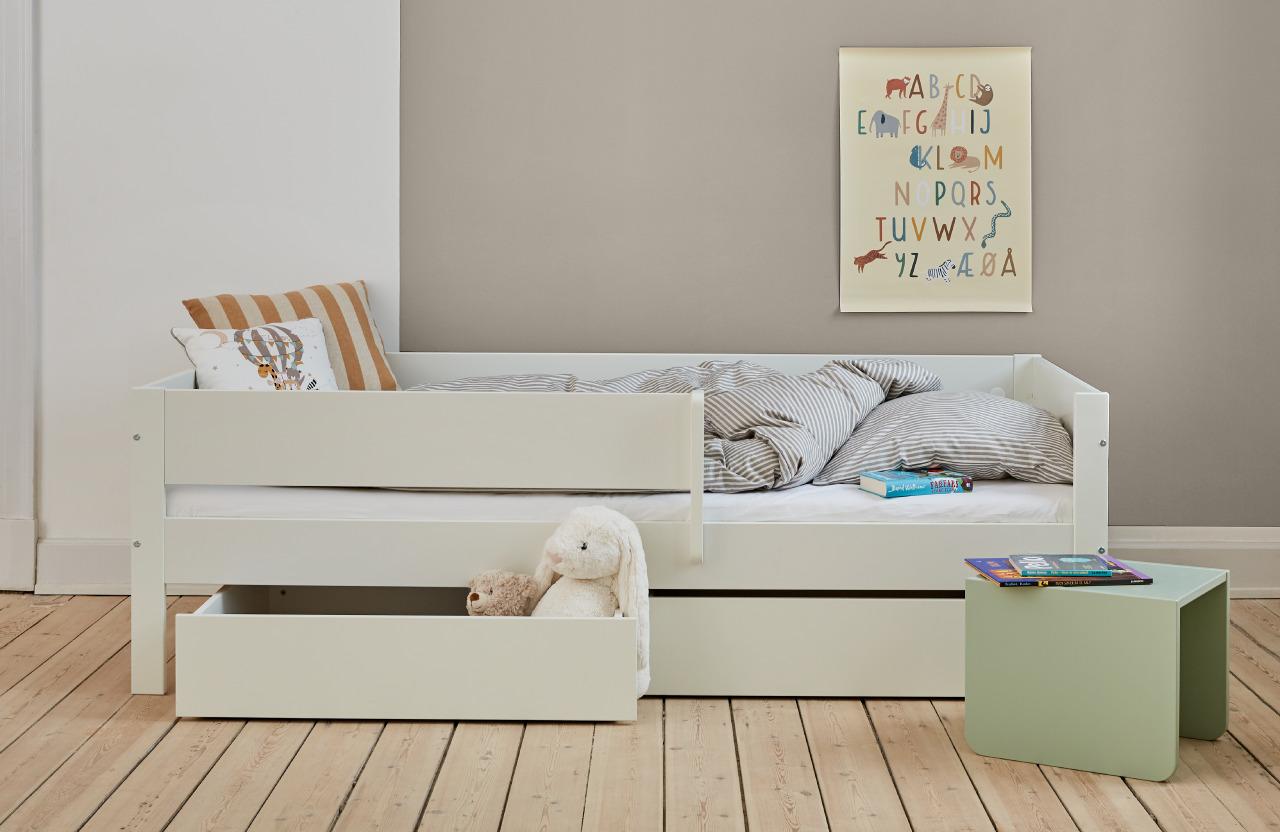 Manis-H Manis-H Huxie juniorseng med sengehest - 200 cm - 90x200