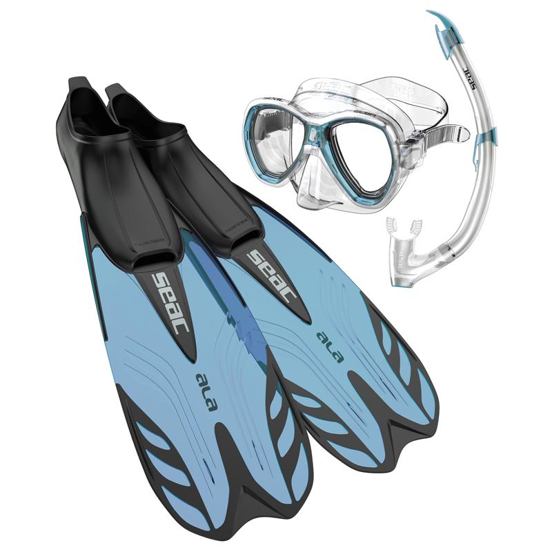 Seac Seac Snorkelsystem Tris Ala Aquamarine
