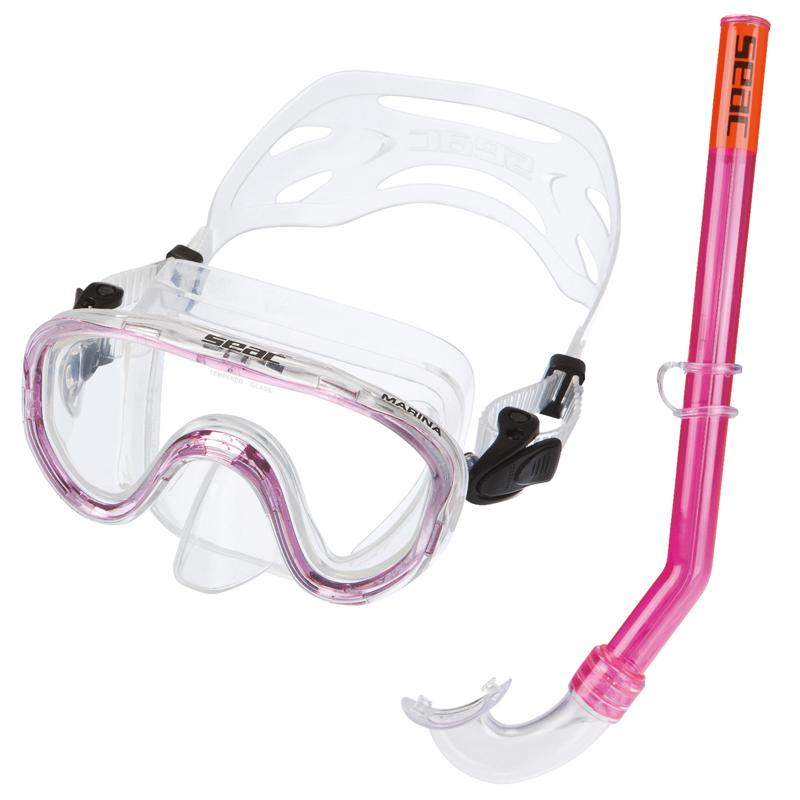 Seac Seac Snorkelsett Marina Pink