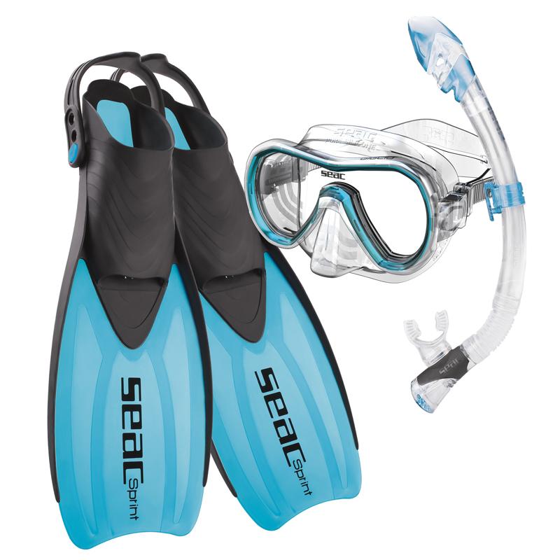 Seac Seac Snorkel Sett Sprint Dry