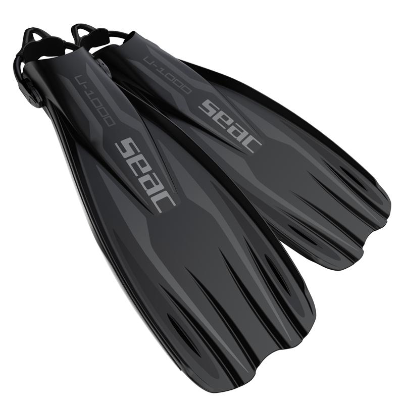 Seac Seac Dykkefinner U-1000 Sling Strap Svart