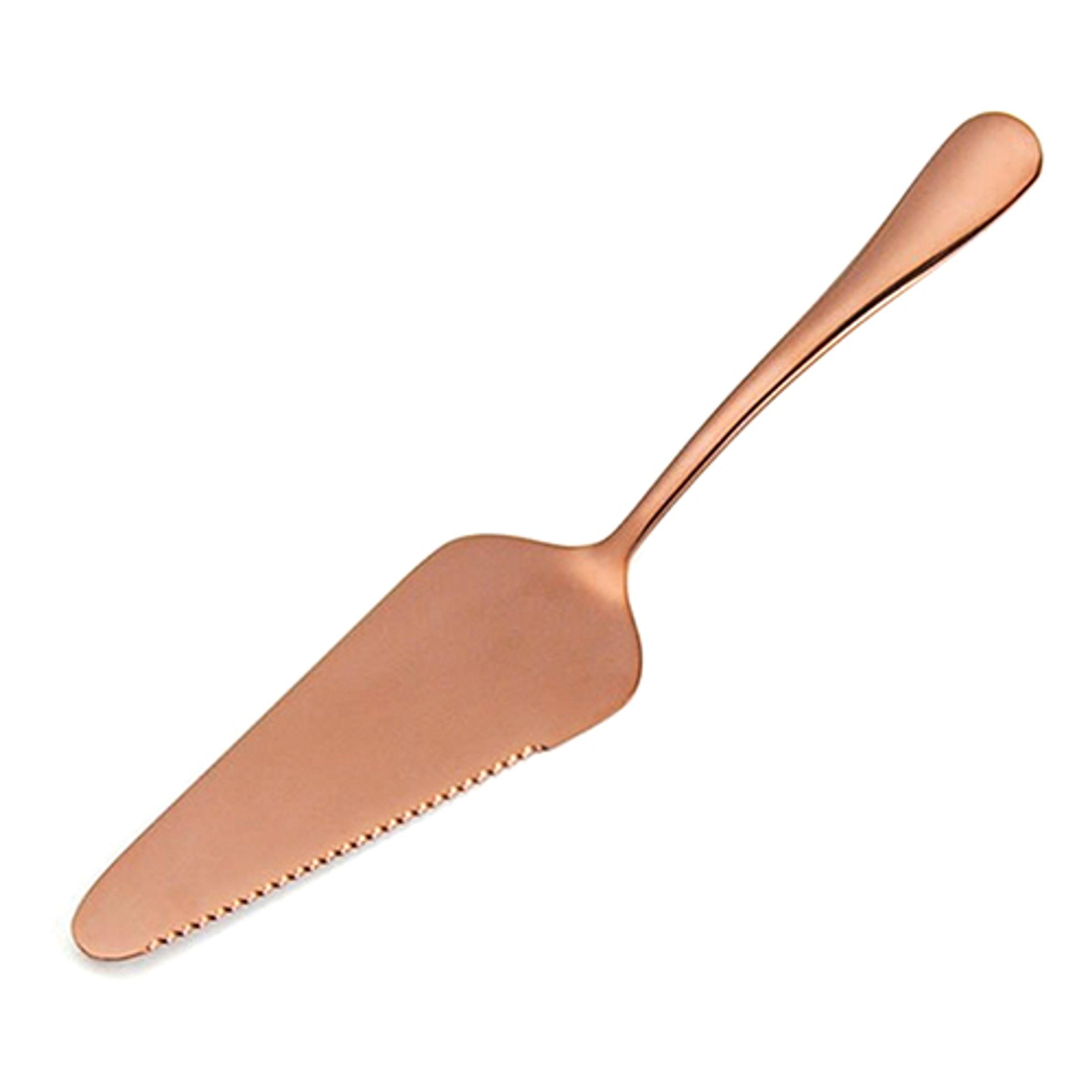 Catsson Fargerik Kakespade Rustfri - Roségull