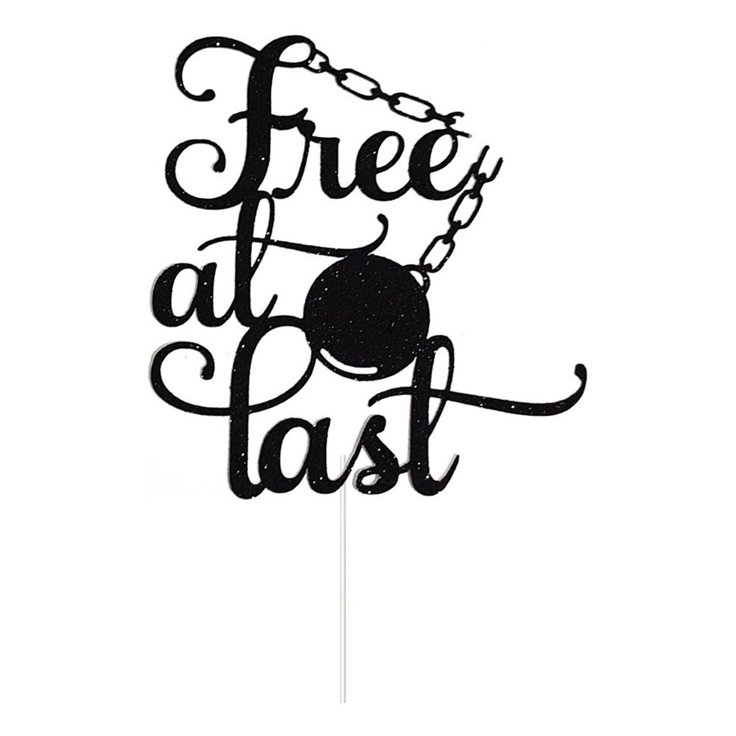 Catsson Free At Last Kakepynt