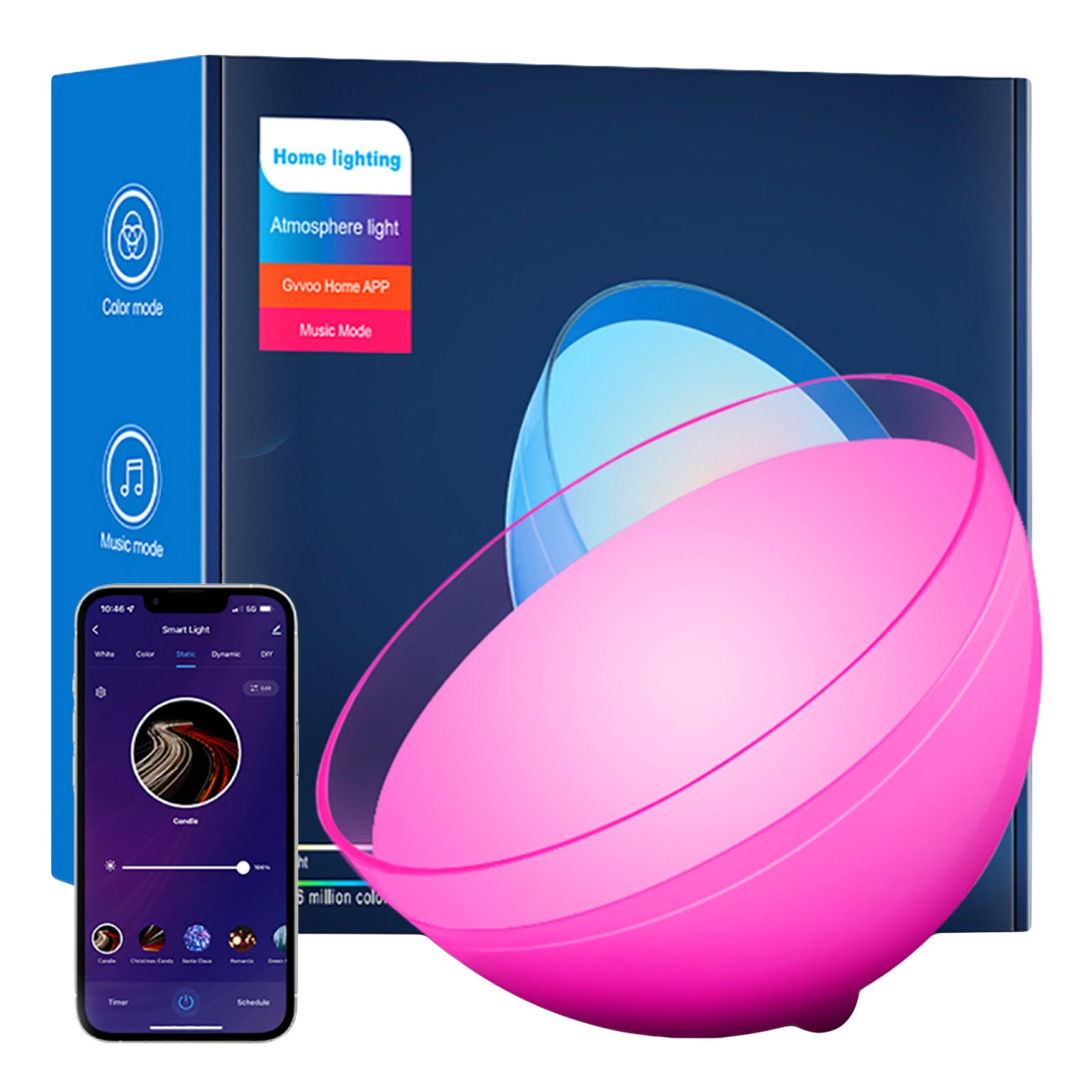 The Glowhouse Ltd LED-Lampe Rund Wi-Fi