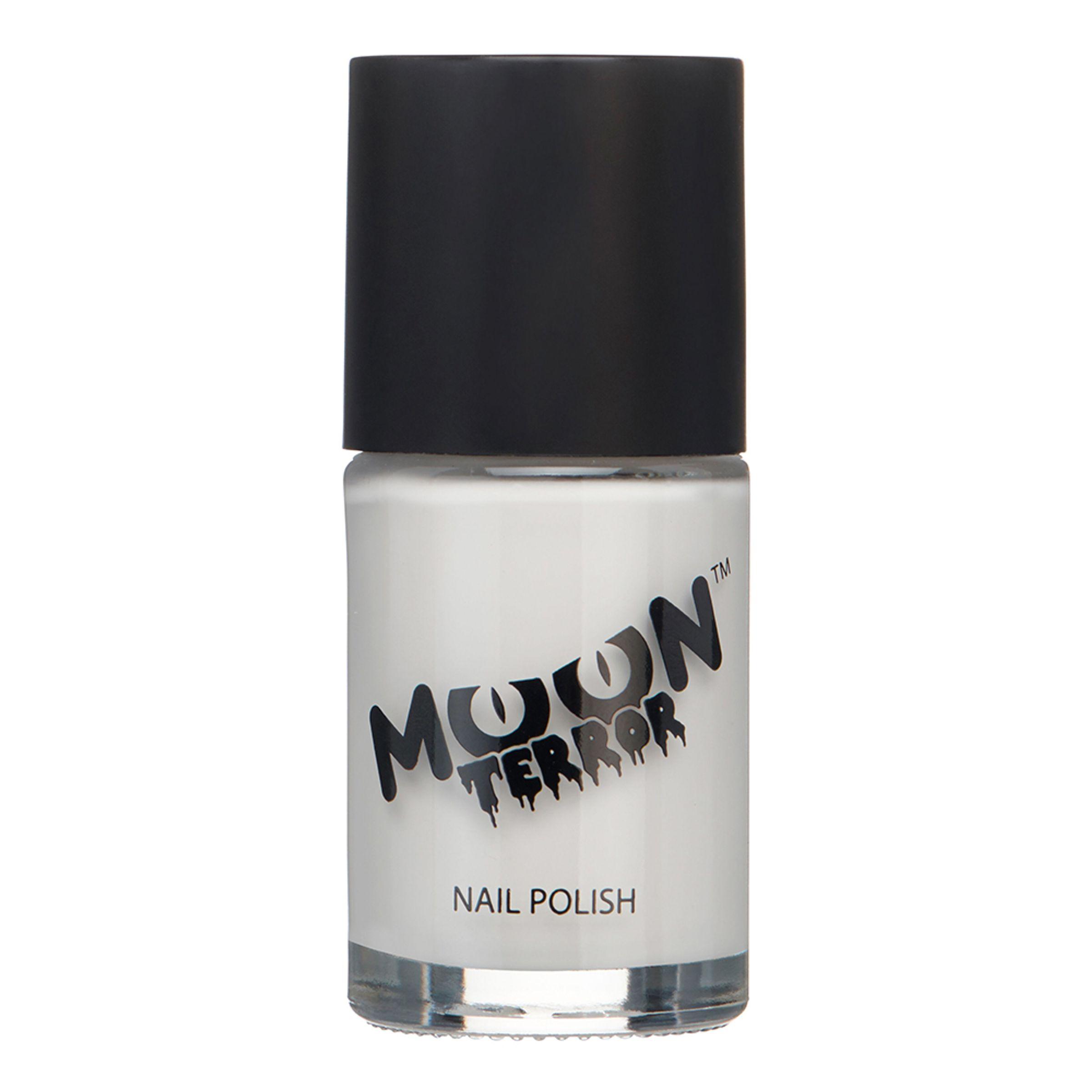 Smiffys Moon Creations Halloween Neglelakk - Wicked White