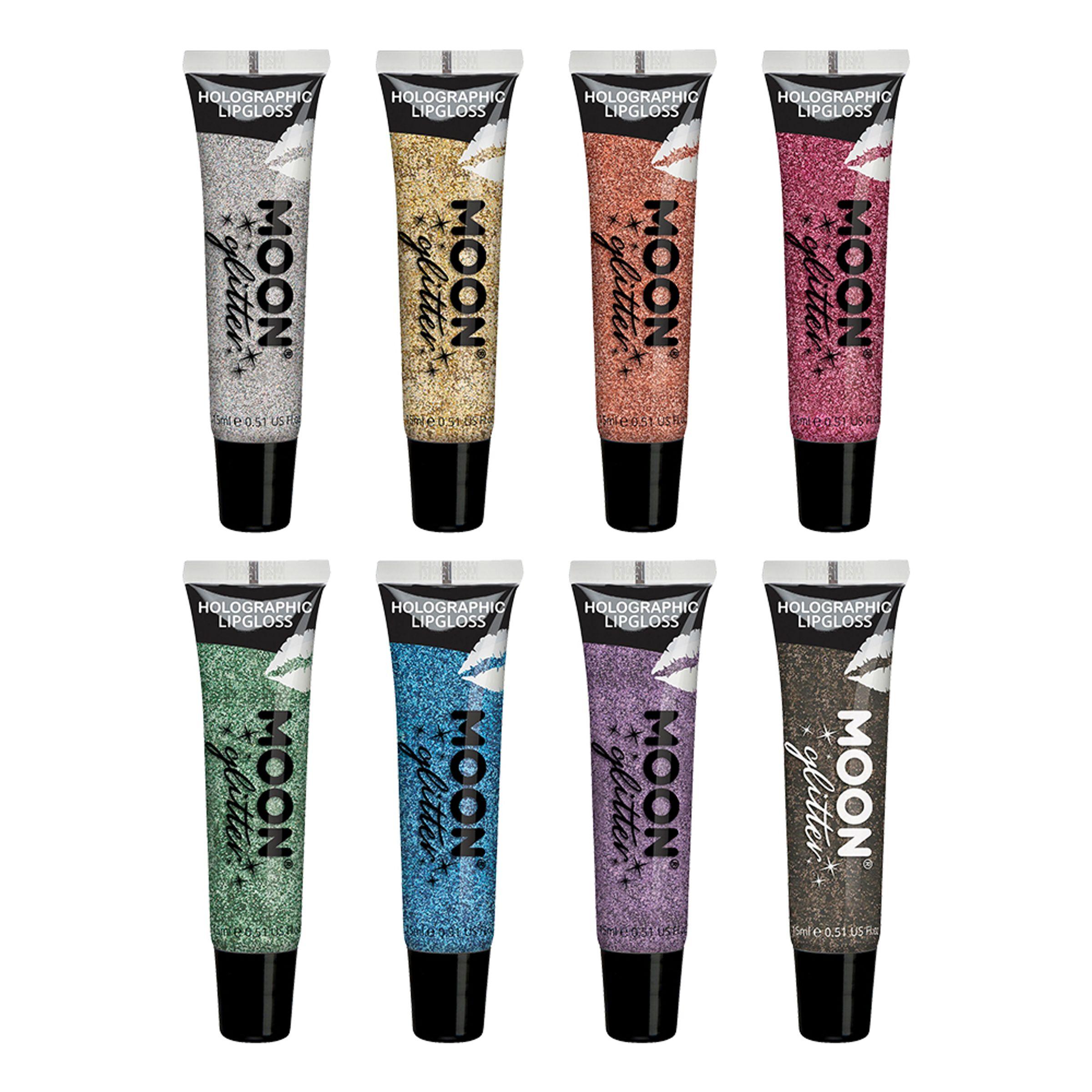 Smiffys Moon Creations Holographic Glitter Lipgloss - Gull