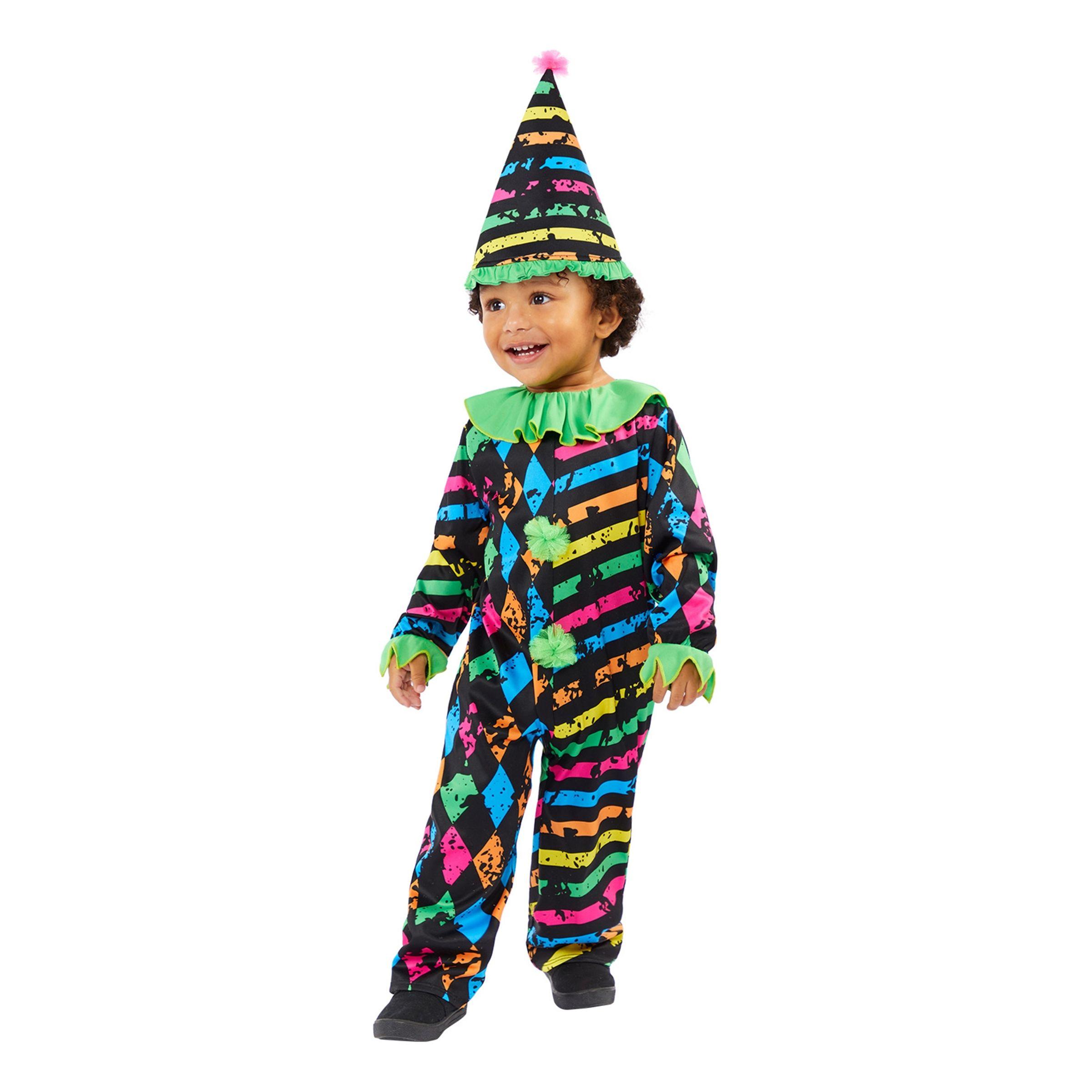 Riethmüller Neon Klovn Baby Kostyme - 6–12 måneder