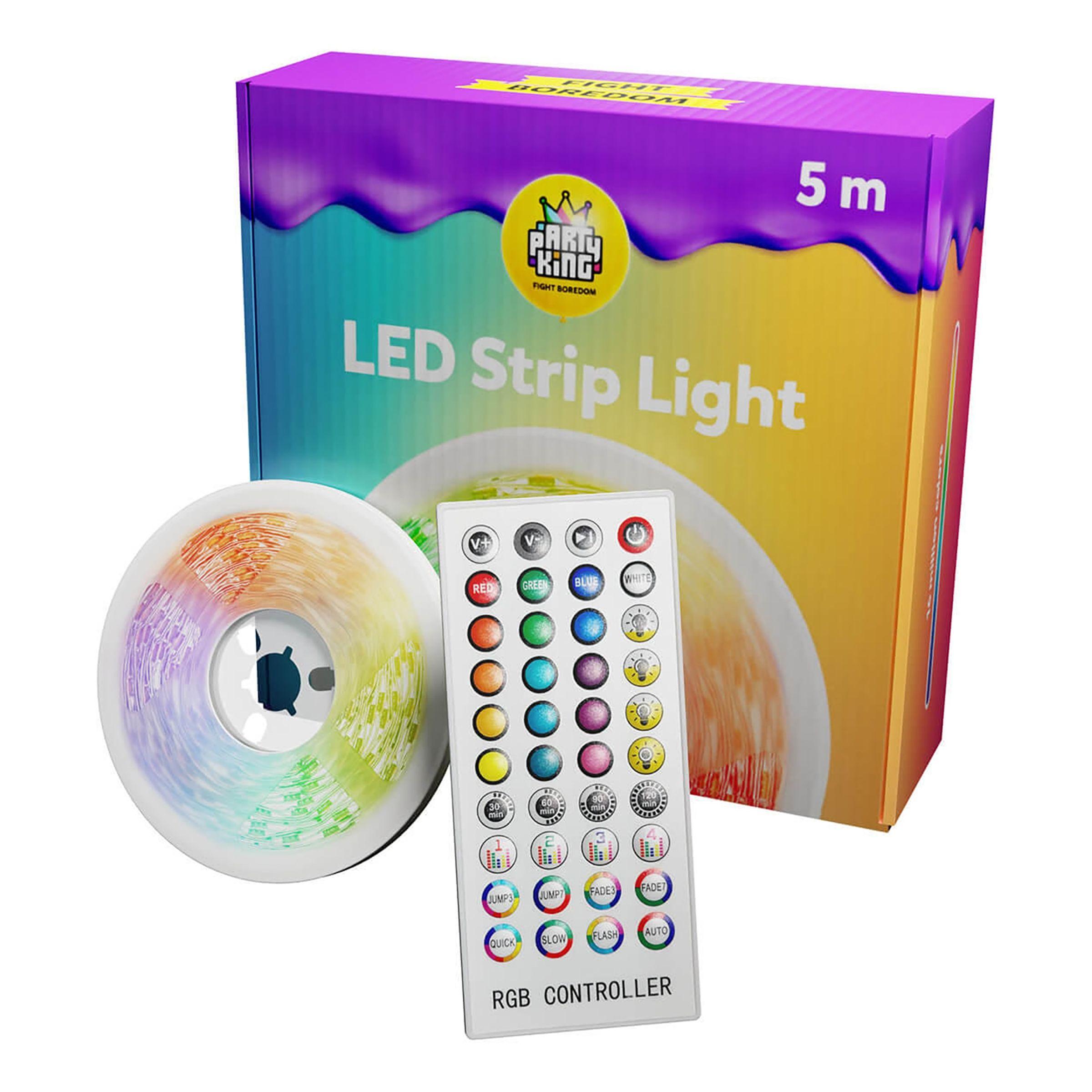 Catsson RGB LED Lysslynge - 5 m