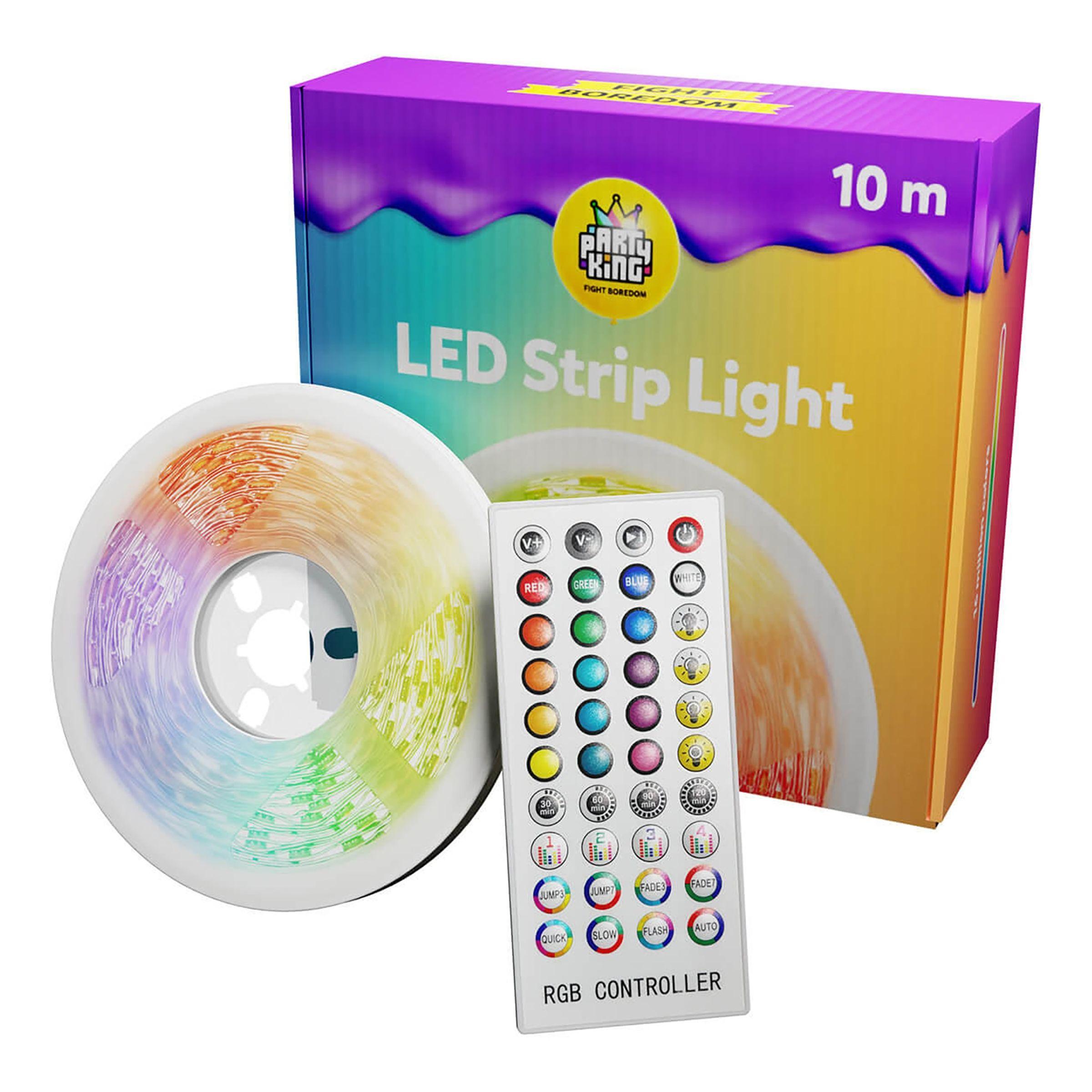 Catsson RGB LED Lysslynge - 10 m