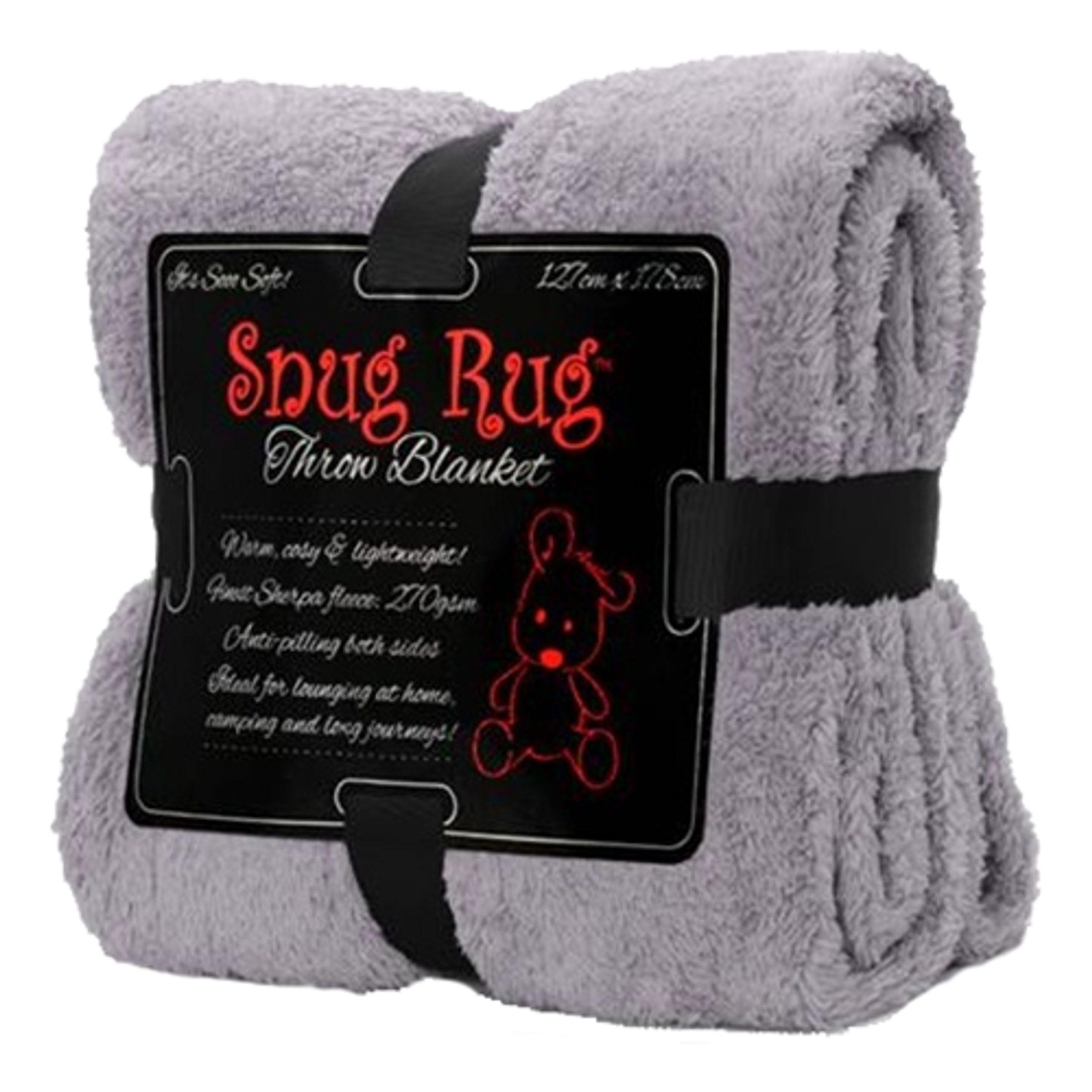 Gifts Tomorrow Snug Rug Fleecepledd - Grå