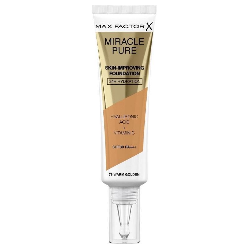 Max Factor Max Factor Miracle Pure Skin-Improving Foundation 76 Warm Golden 30ml