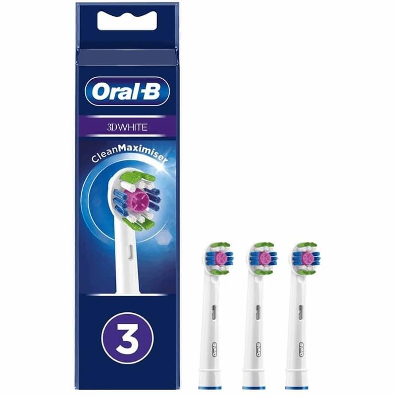Oral-B Oral-B 3D White Clean Max Toothbrush Head 3pc