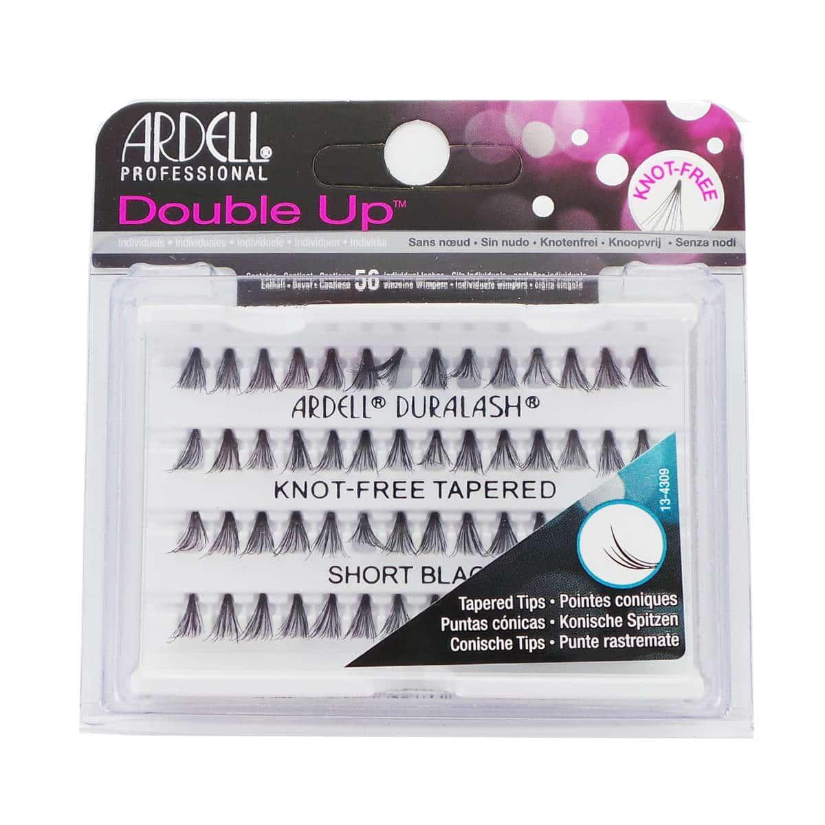 Ardell Ardell Double Up Individual Knot-Free Tapered Short Black