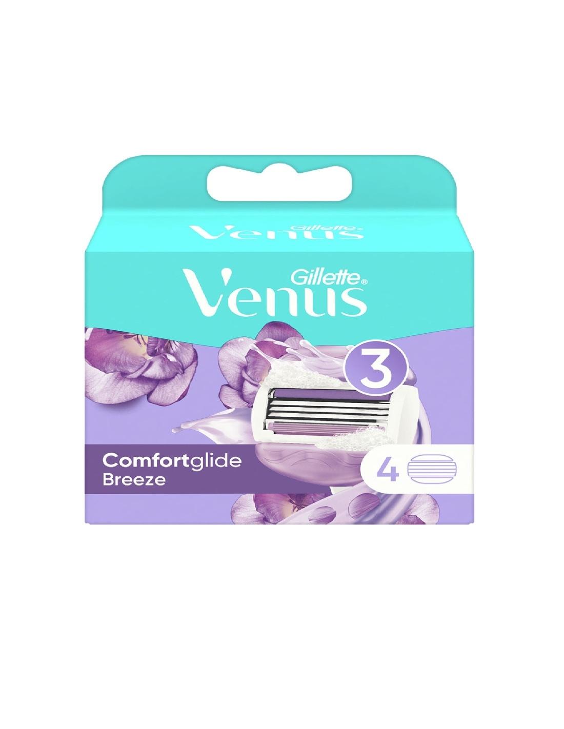 Gillette Gillette Venus ComfortGlide Breeze Blades 4-pack