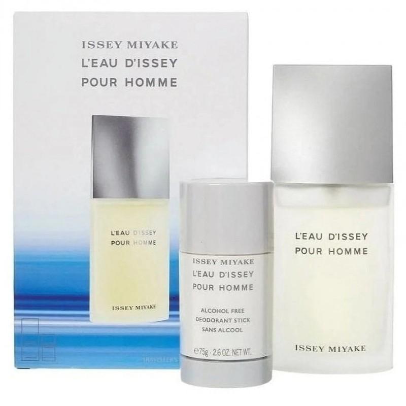 Issey Miyake Giftset Issey Miyake L'Eau D'Issey Pour Homme Edt 75ml + Deostick 75g