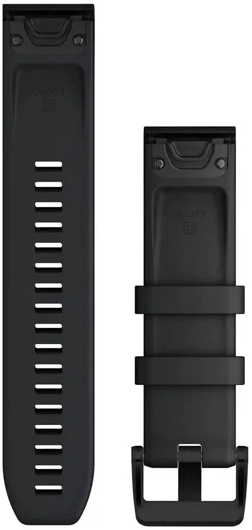Garmin Garmin QuickFit 22 Silicone Band black/black
