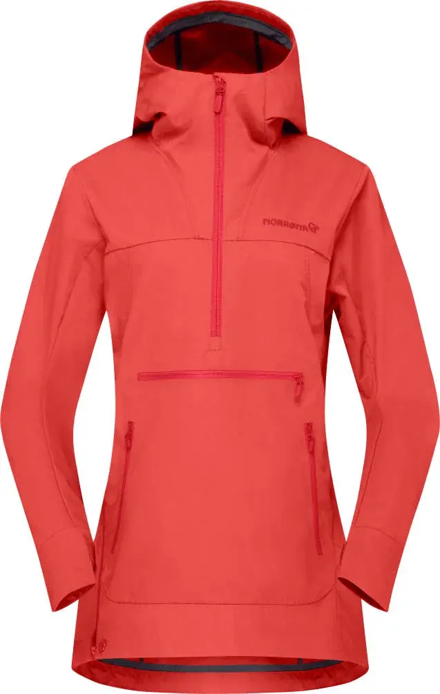 Norrøna Norrøna Femund Cotton Anorak W's paprika red XS