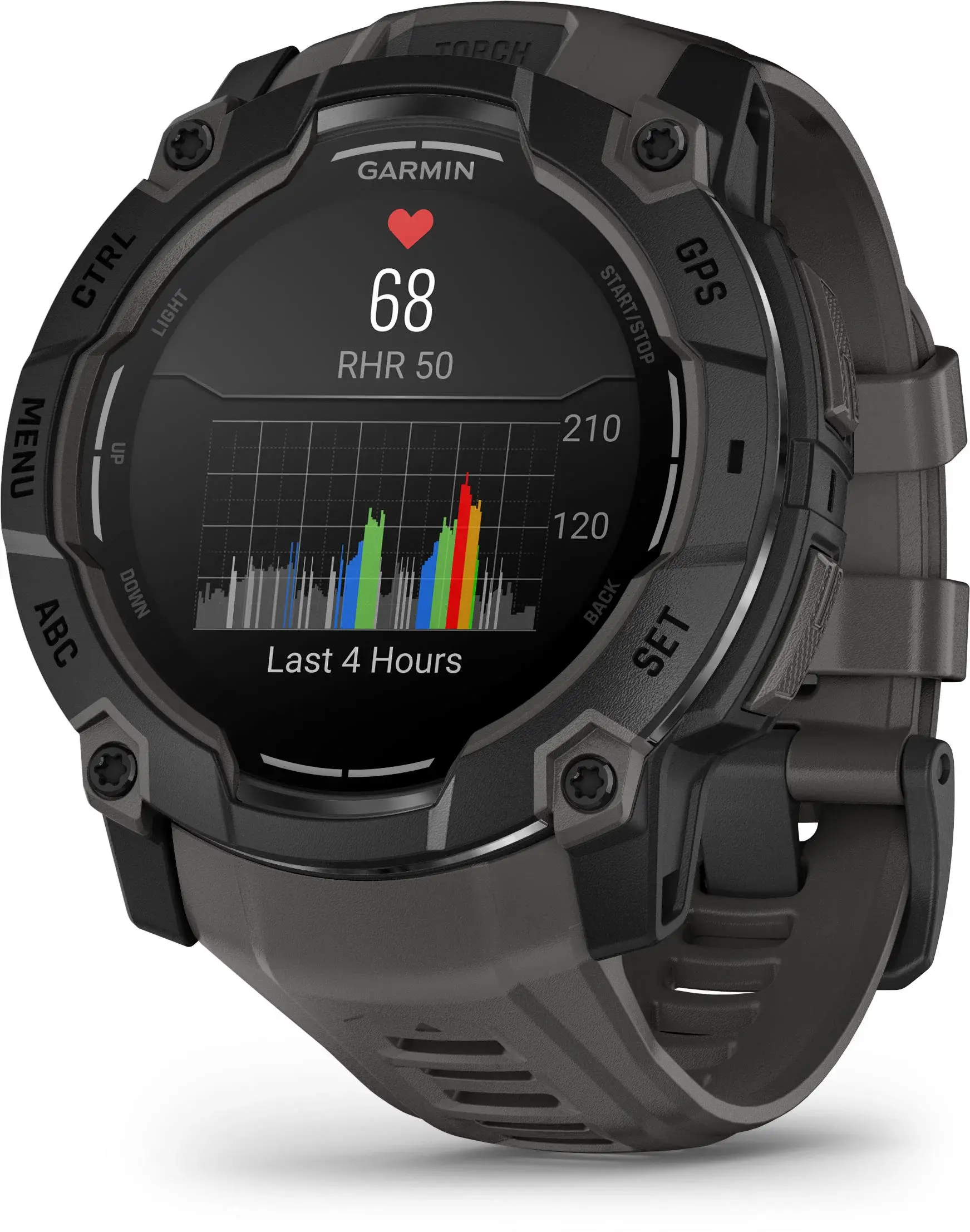 Garmin Garmin Instinct 3 AMOLED 50mm Black Bezel/Charcoal
