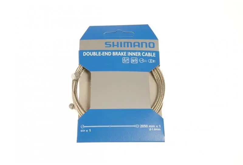 Shimano Shimano double-end brake inner cable 2050mm x ø1,6mm