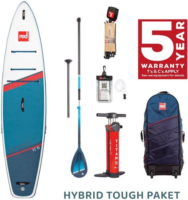 Red Paddle Co Red Paddle Co Touringpakke 11.0 x 30 Sport MSL for mindre padlere