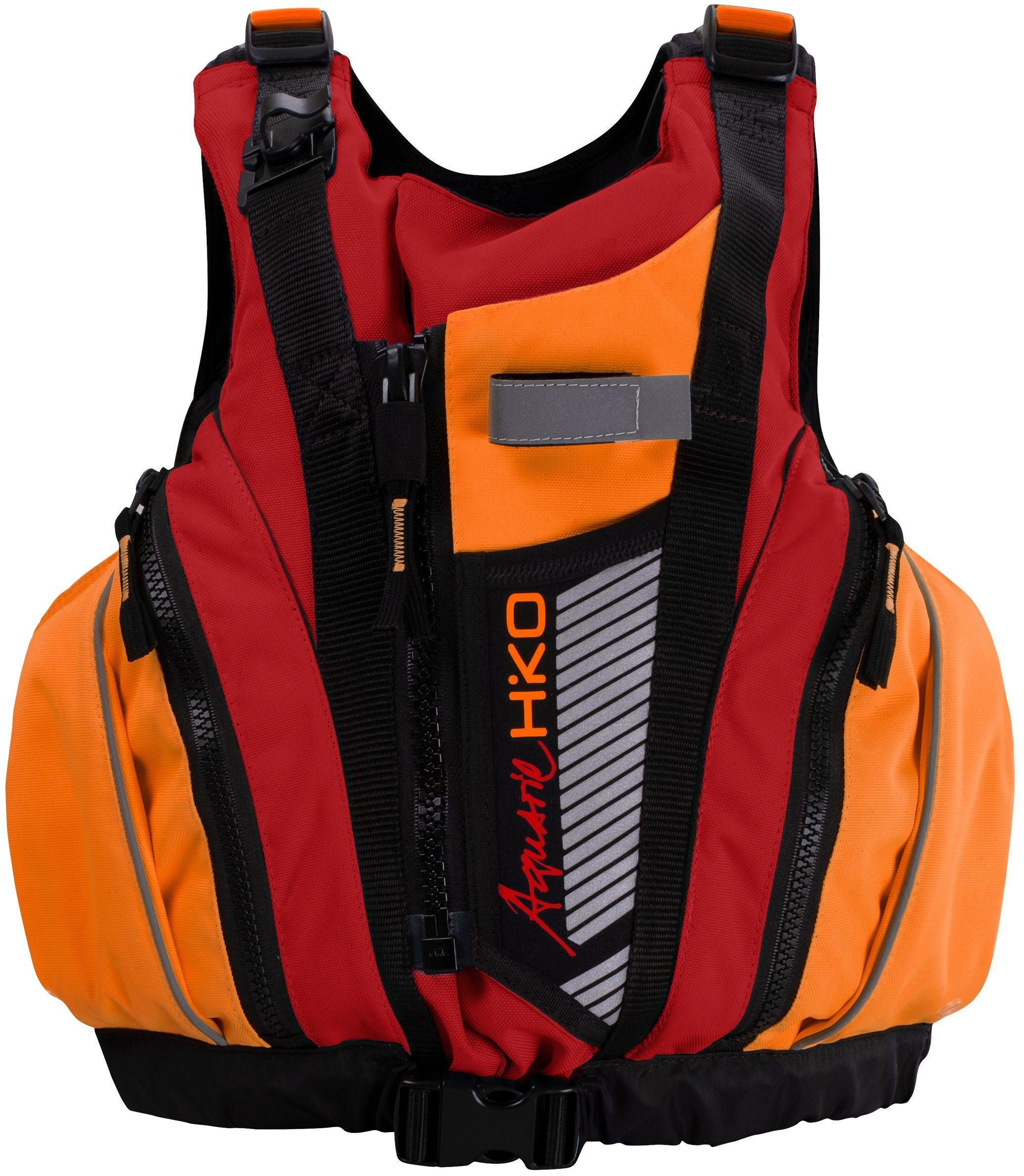 Hiko Sport Hiko Sport Hiko Aquatic PFD Black/Red/Flo